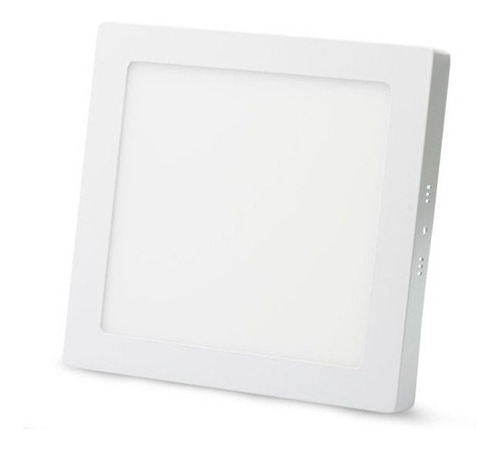 Lámpara Led Panel Cuadrado Superficial 18w 6500k