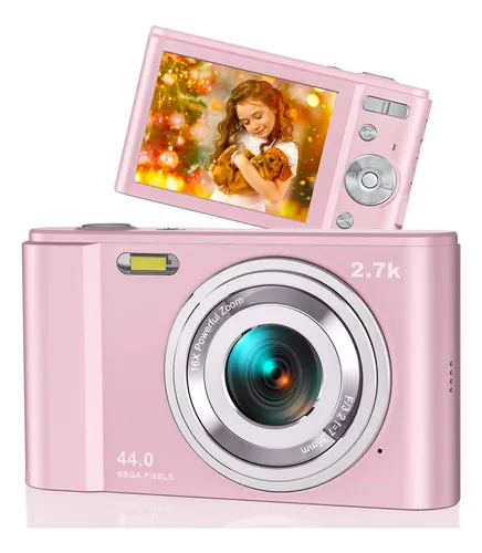 Cámara Digital De 2.7k Aitechny Vlogging Videocámara De 4.