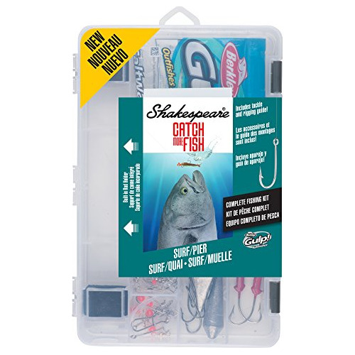 Shakespeare Catch Más Caja De Pecas De Pescado Kit, 5mwd6