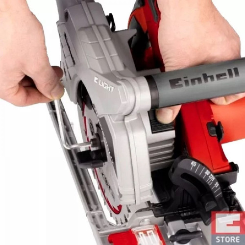 Imagen 2 de 9 de Sierra Circular Einhell Te-cs 190/1 190 Mm 1500w Mano Madera