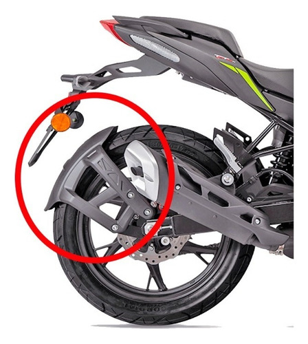 Lodera Trasera Benelli Tnt 25n Inferior