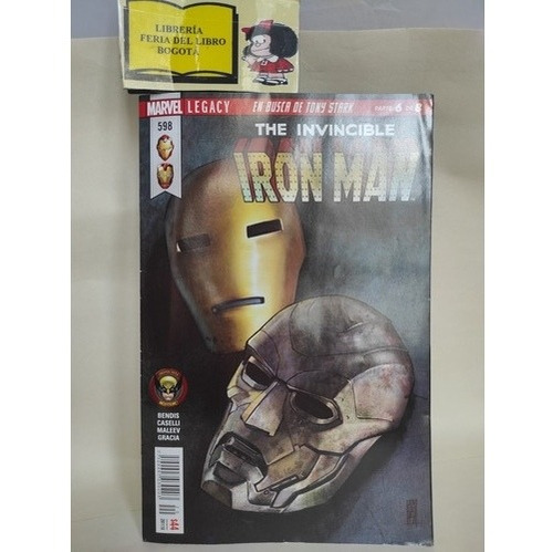 El Invencible Iron Man - Bendis - 2018 - Marvel Legacy 598