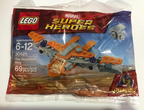 Lego Polybag Marvel, Avengers, The Guardián Ship 30525