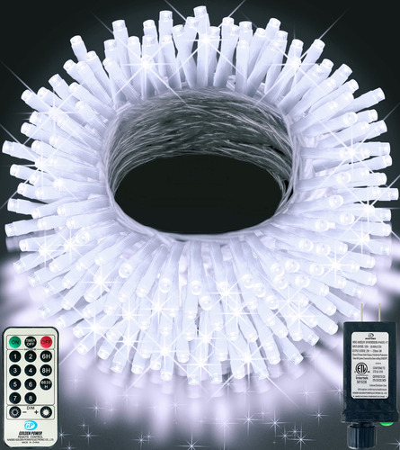 Guirnalda Luz Pie Led Extralarga Navidad Control Remoto Modo