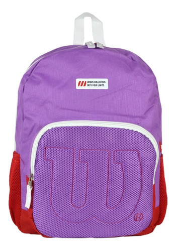 Imagen 1 de 10 de Mochila Wilson Urbana Deportes Reforzada Gym Porta Notebook
