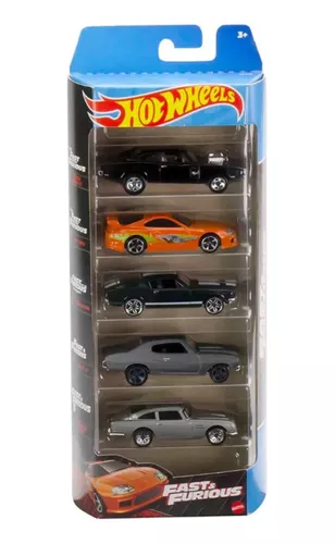 Pack 5 Hot Wheels - Velozes e Furiosos 2023 - HLY70 - Carrinho de Brinquedo  - Magazine Luiza