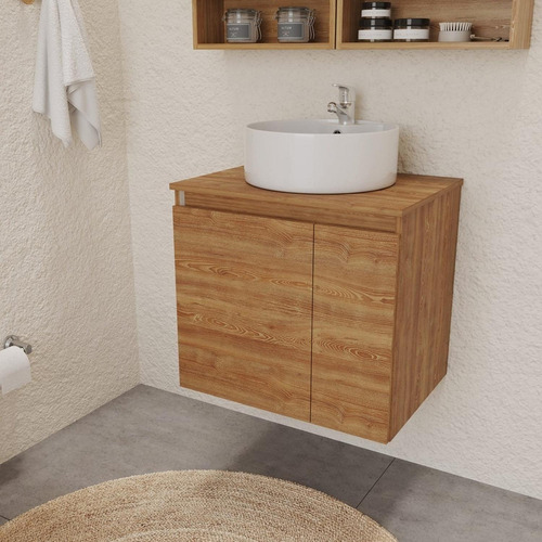 Mueble Lavamanos Elevado Guali Para Colgar Miel