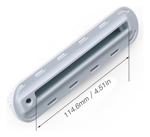 Juego De 3 Tapones Con Forma De Triple Aleta, Base, Tornillo