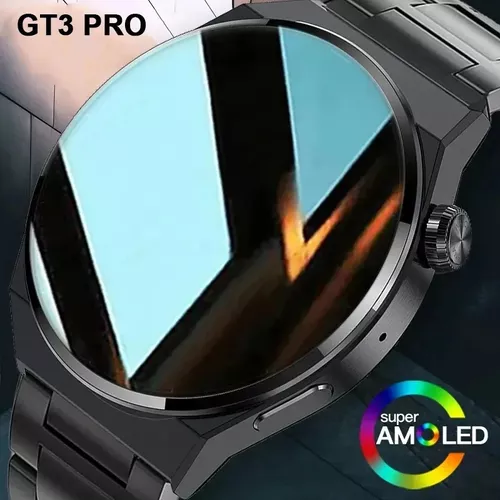 Comprar Reloj inteligente GT3 Pro AMOLED para hombre, pulsera con
