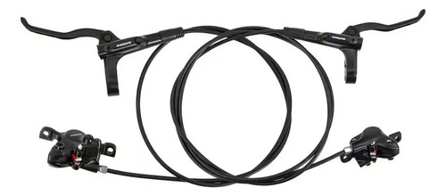 Kit De Freios Shimano Mt200 Hidráulico Original Com 4 Pares