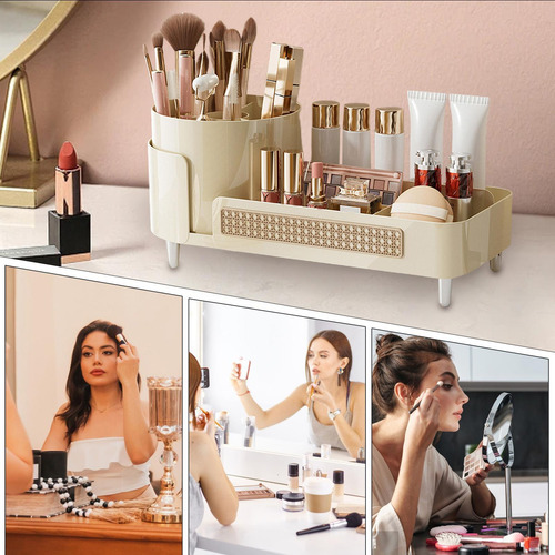 Organizador De Maquillaje Giratorio 360 Organizador Giratori