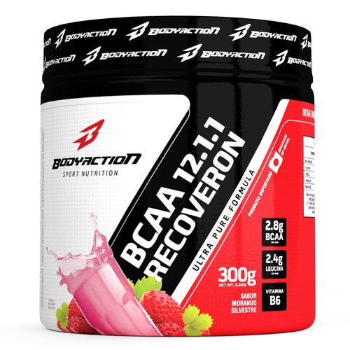 Bcaa 12:1:1 Recoveron 300g Morango