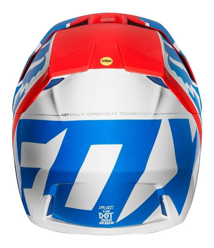 Imagen 3 de 9 de Casco Motocross Fox V3 Kila #21765-149