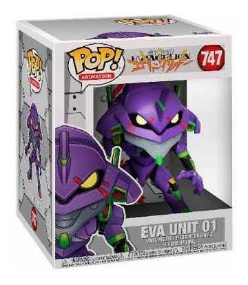 Funko Pop Evangelion Eva Unit 01 #747 Súper Sized Pop 6 Inch