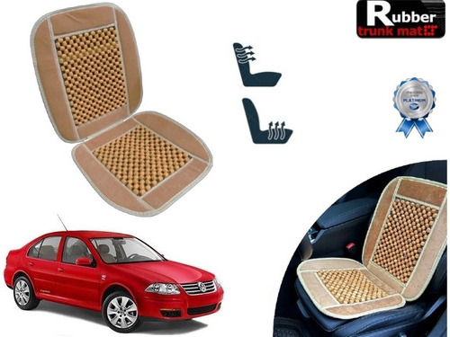 Cubre Respaldo Beige Asiento Bolitas Jetta Clasico 2016