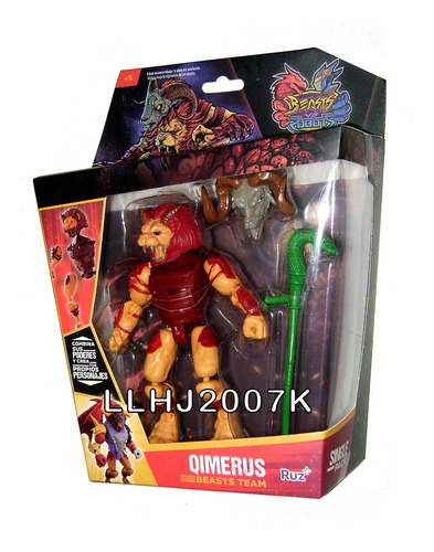 Lote Qimerus & Alphak Serie Beast Vs Robots Ruz Baf (Usado)
