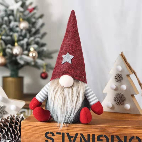 // Cb Un Par Gnomos Decoran 2 Colgantes Para Árbol Navidad