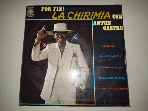 Lp Vinilo Disco Chirimia Con Antun Castro Salsa