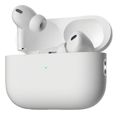 Audífonos In-ear Bluetooth Para Celulares, Tablets y Laptops, Conexión Automática, Resistente al Agua y Polvo IP55, Cómodo de Llevar, Estuche de Carga Gran Capacidad, Marca MVPSMART R30 Blanco