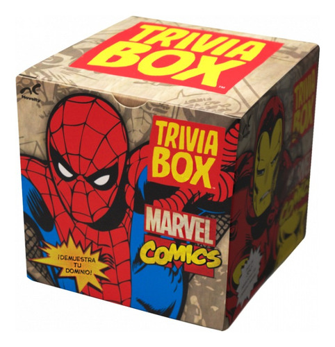 Juego De Mesa Trivia Box Marvel Novelty En Español (Usado)