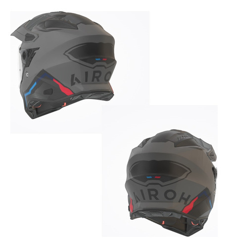Casco Airoh Commander Skill On-off Road Mate Lentes Pinlock