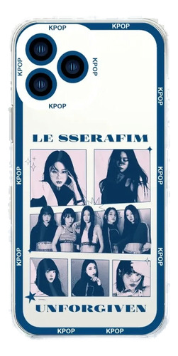 Funda De Teléfono Korea Kpop Le Sserafim Para iPhone 11 12 1