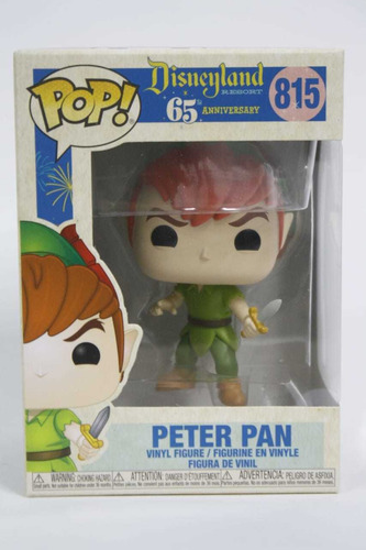 Peter Pan Disney 65 New Pose Funko Pop #815 Especial