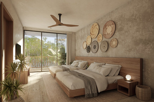Departamento En Venta En Tulum, Quintana Roo, Waye, 2 Recamaras De Lujo + Rooftop