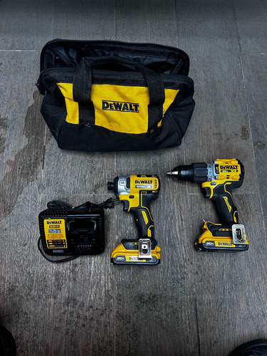 Combo Dewalt Xr Seminuevo Dcd805 Dcf887 Dck2490d2 (Usado)
