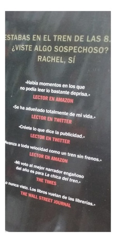 La Chica Del Tren - Paula Hawkins - Booket - Libro Nuevo