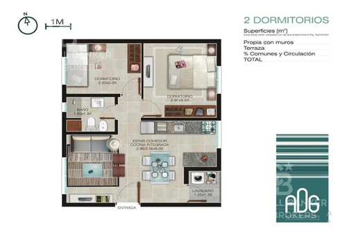 Imagen 3 de 11 de Venta Apartamento Dos Dormitorios En Sayago - 103