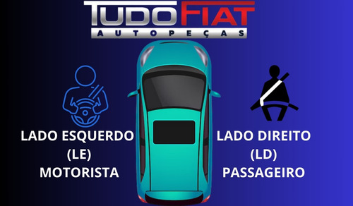 Engate Cinto Tras Esq Original Fiat Toro 2016-24 1002752800