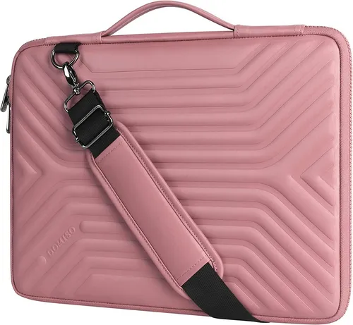 Bolsa Maletin Laptop Mujer Portafolio Mochila Ejecutiva Rosa