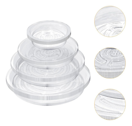 Saucer De Planta Bandeja De Plantas, Decoración Del Combo