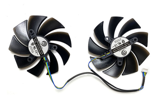 Ventilador De Refrigeración Para Powercolor Rx580 590 Red De