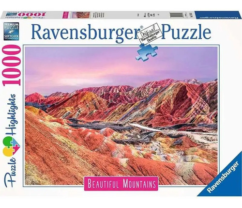 Puzzle 1000 Pz Montañas Arcoiris China - Ravensburger 173143
