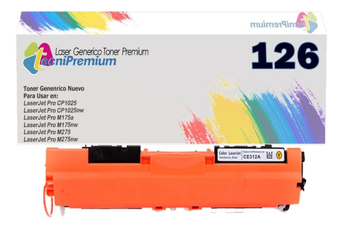 Toner 126 Para  Cp1025 Cp1025nw M175a M175nw M275 | Generico