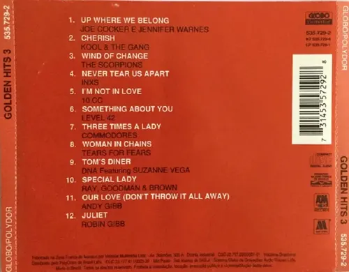 Cd Golden Hits 3 | MercadoLivre