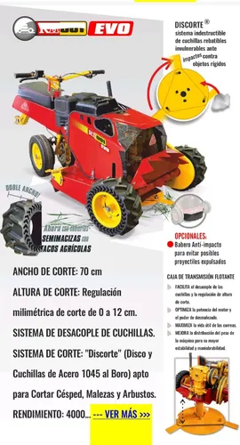 Motocortadora De Césped, Malezas Modelo Evo Motor B&s A/m