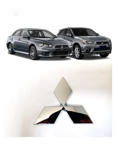 Emblema Sigla Mitsubishi Porta Malas Lancer Asx Original