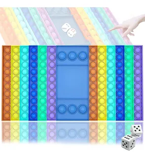 1 Pieza Gigante Pop It Fidget Juguete Alivio Del Estrés Anti