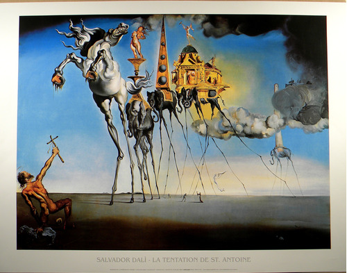 Salvador Dalí, Gran Litografía 60 X 80 Cm.