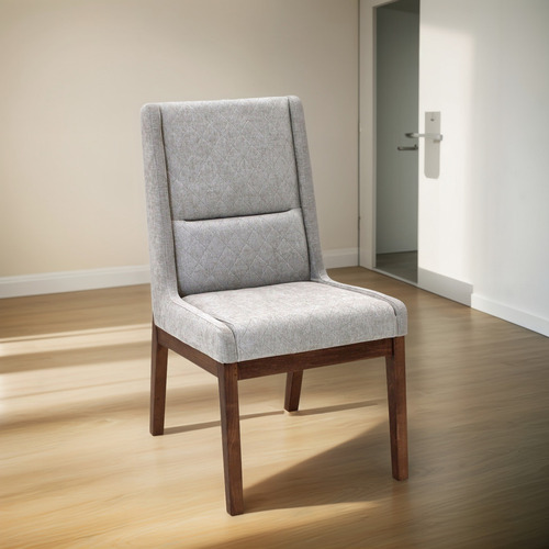 Silla De Comedor Donna 2 Gris Këssa Cdmx