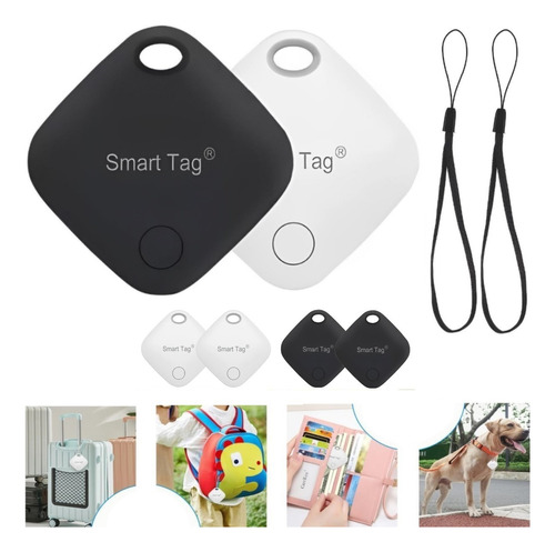 2un Smart Air Tag Apple Ios Rastreador Gps Criança Pet Carro