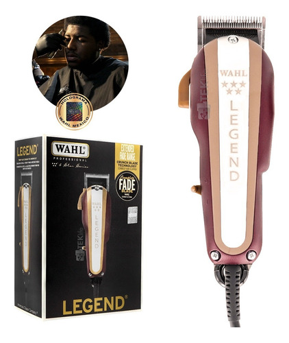 Maquina Clipper Corta Pelo Profesional Para Salon Barberia Barber Wahl Legend 5 Estrellas