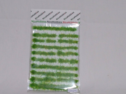 Imagen 2 de 5 de Nico Blister Matas En Tiras Canteros Verde Clar H0 (edh 141)