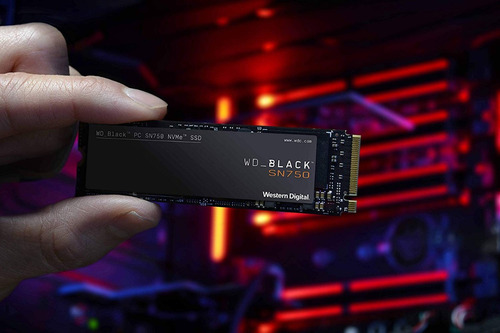 Disco Duro Ssd 500gb M2 Wd Black Sn750 Nvme Gen3 3d Nand