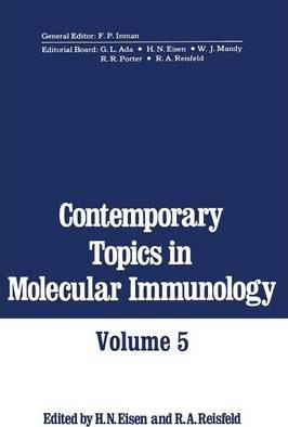 Libro Contemporary Topics In Molecular Immunology - H. Ei...