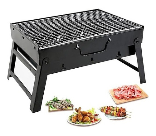 Parrillera Portatil Carbon Barbacoa Pinchos Cocina Parrilla