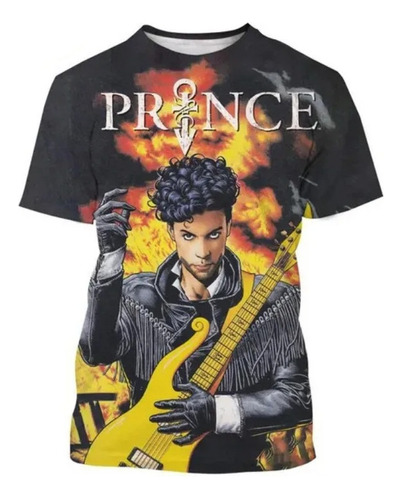 Prince 3d Imprime Camisetas Masculinas Y Femeninas